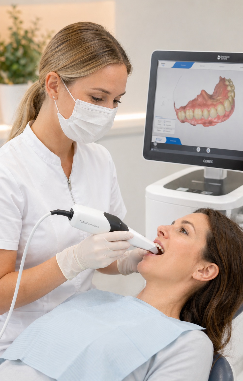 Digitaler Intraoralscanner CEREC Omnicam in der Praxis